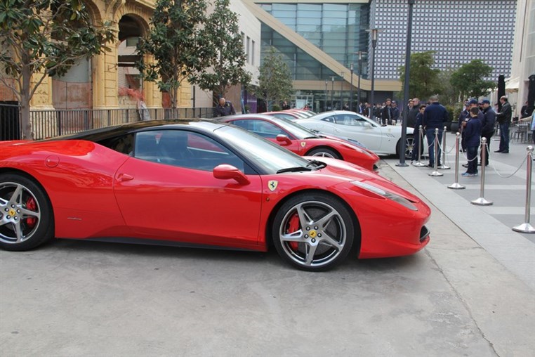 Ferrari Car Show at Beirut Souks
